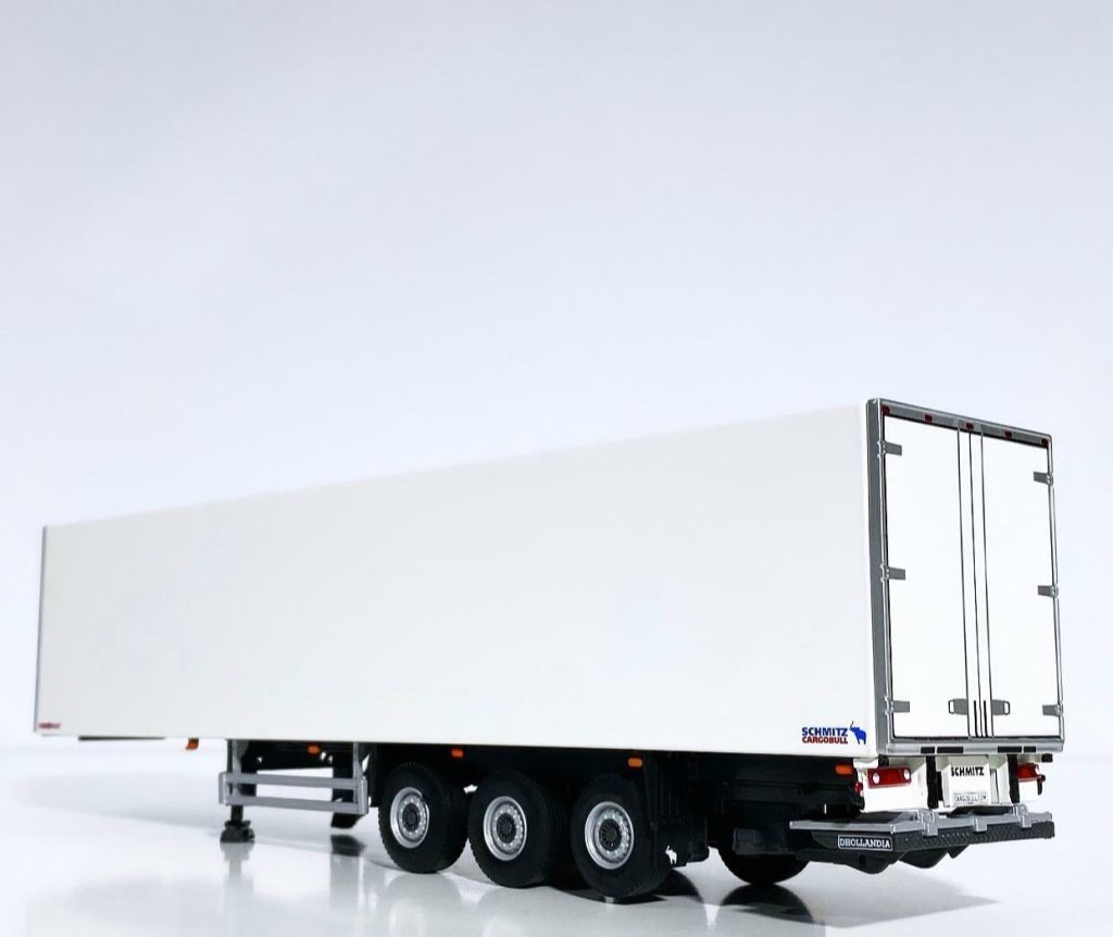 Remorque Frigorifique WSI 1:50 – ThermoKing 3 Essieux Schmitz Cargobull – Modèle Neuf