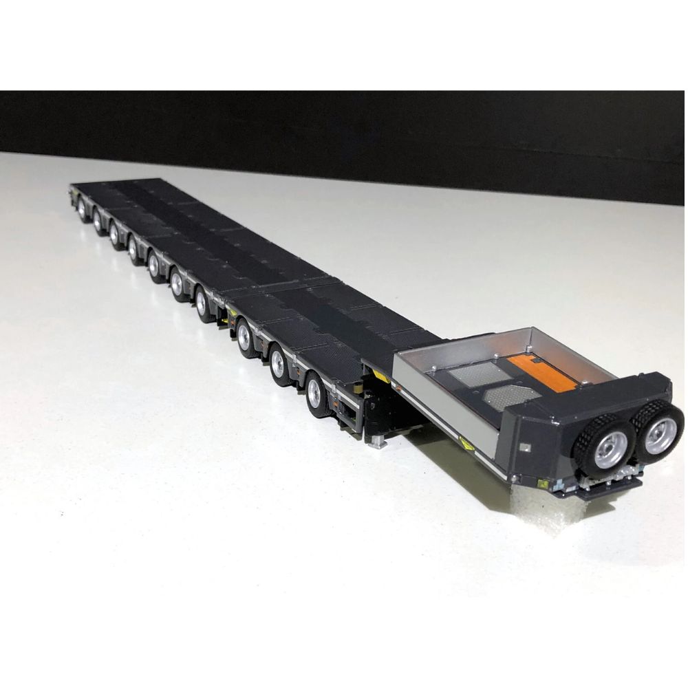 low loader trailer 10 axle(extendable) Broshuis WSI truck Models