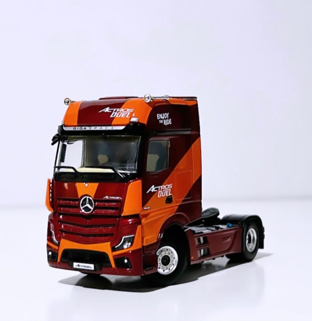 WSI L.A. Verkleij Mercedes Benz Actros MP5 BigSpace 6x2 TwinSteer 01-4265 TRUCKM