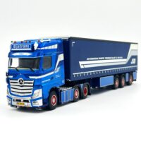 Mercedes Actros MP5 6x2 curtainside trailer JSB Swijnenburg,WSI Truck Models