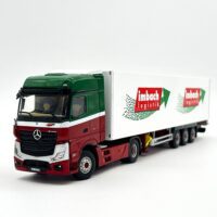 Mercedes Actros MP5 box trailer Imbach Logistik,WSI Truck Models