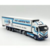 Scania 143 streamline 4x2 reefer trailer Van Summeren,WSI Truck Models