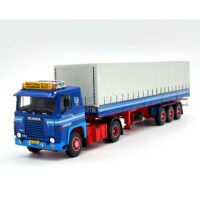 Scania 111141 4x2 classic curtainside trailer Erik H Nielsen,WSI Truck Models