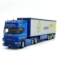 Scania R4 topline 6x2 curtainside trailer Rasmus K Jensen,WSI Truck Models
