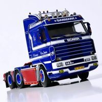 WSI 1/50 スカニア 6X2 RASMUS K JENSEN 01-4041 - 建設車両、作業車