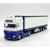 Daf XF Super Space Cab MY2017 4X2 Curtaiside Trailer Vdb Lunteren,WSI Truck Models