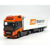 Volvo FH5 globetrotter XL 4x2 reefer trailer Land Harkema,WSI Truck Models
