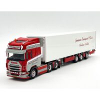 Scania R highline 6x2 tridec reefer trailer Janssens Transport,WSI Truck Models