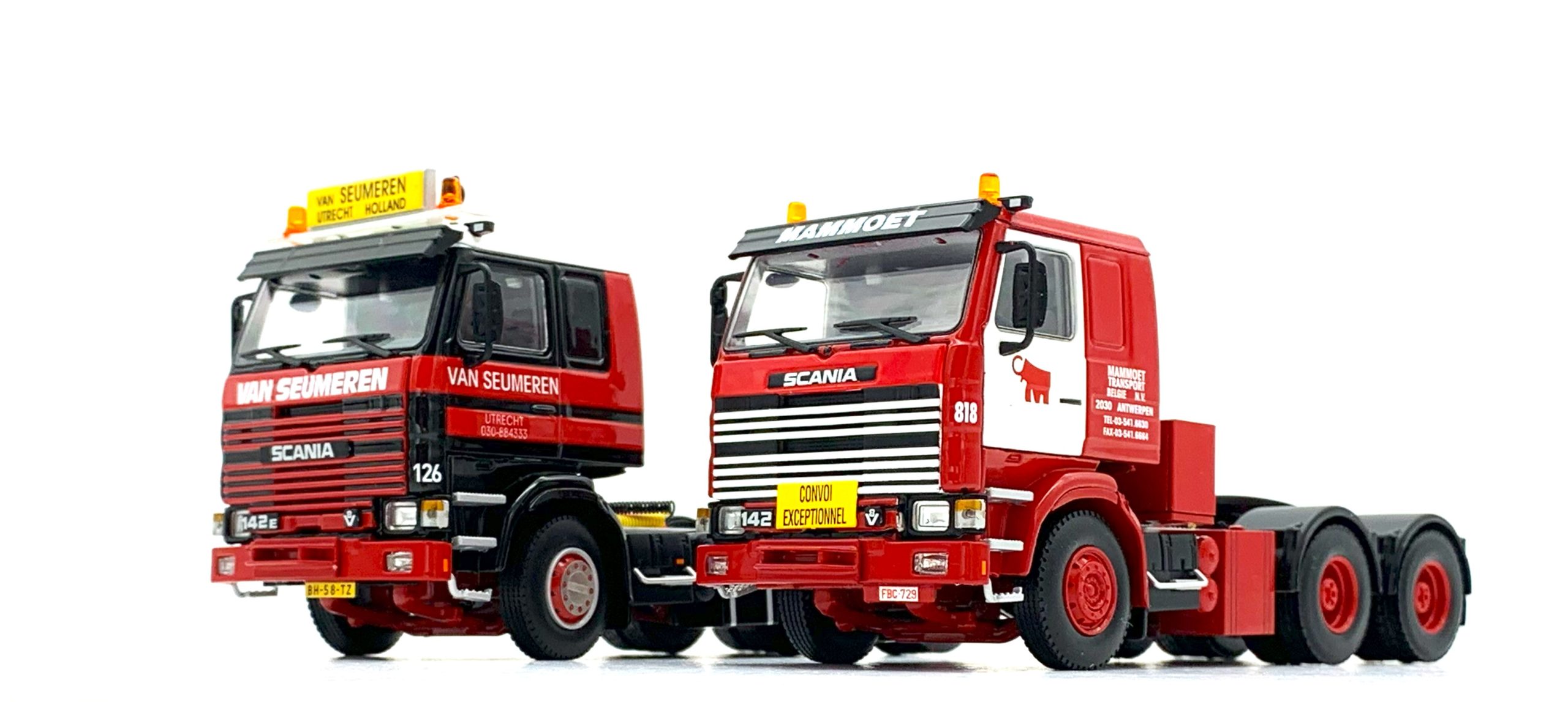 安価 set of  6x4 142 Scania 2 ミニカー