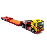 Volvo F12 6x2 Nooteboom euro lowloader Klomp Transport Zwolle,WSI Truck Models