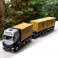 Scania riged road train+3x20ft container Michel Kramer,WSI Truck Models