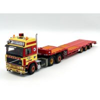 Volvo F12 globetrotter 6x2 tag axle semi low loader- 3 axle Torben Rafn,WSI Truck Models (2)