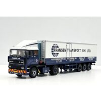 DAF 2800 4x2 classic reefer trailer - 3 axle Fransen Transport UK,WSI Truck Models (2)