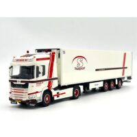 DAF XF SH with sky lights 4x2 tridec reefer trailer- 3 axle Suijker BV,WSI Truck Models (2)