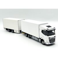 DAF XG riged reefer 6x2 tag axle+centre axled drawbar ,WSI Truck Models