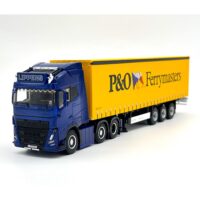 Volvo FH5 globetrotter 6x2 curtainside trailer Lippens,WSI Truck Models