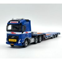Volvo FH5 globetrotter 6x2 tag axle semi low loader-3 axle Transwinaton,WSI Truck Models (2)