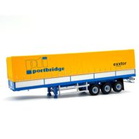 classic curtainsider trailer - 3 axle PTI-Portbridge,WSI Truck Models