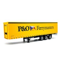 curtainside trailer - 3 axle P&O Ferrymasters,WSI Truck Models (2)