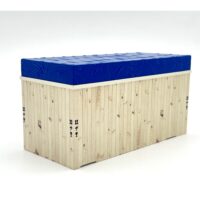 high wooden box with top seal (ideal for load),WSI Truck Models (2)