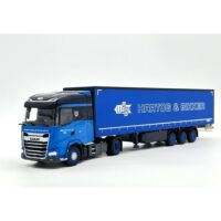 DAF XG 4x2 curtainside trailer- 3 axle Hartog & Bikker,WSI Truck Models (2)
