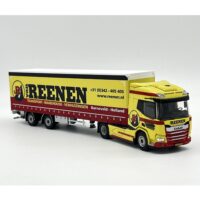 DAF XD SH with sky lights and side window 4x2 box trailer-2 axle Van Reenen,WSI Truck Models (2)