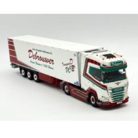 DAF XG+ 4x2 reefer trailer- 3 axle Transport Debrouwer,WSI Truck Models (2)
