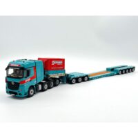 Mercedes-Benz Actros MP5 SLT big space 8x4 low loader with dolly 3 axle - 5 axle Gruber,WSI Truck Models (2)