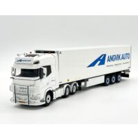 DAF XG+ 6x2 tag axle reefer trailer- 3 axle Angvik Auto,WSI Truck Models
