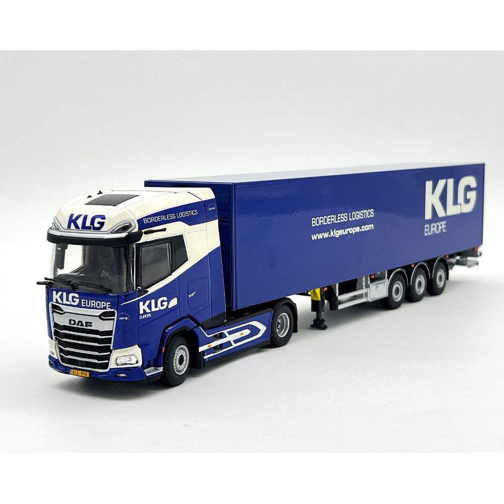 DAF XG+ MY25 4x2 box trailer- 3 axle KLG Europe,WSI Truck Models