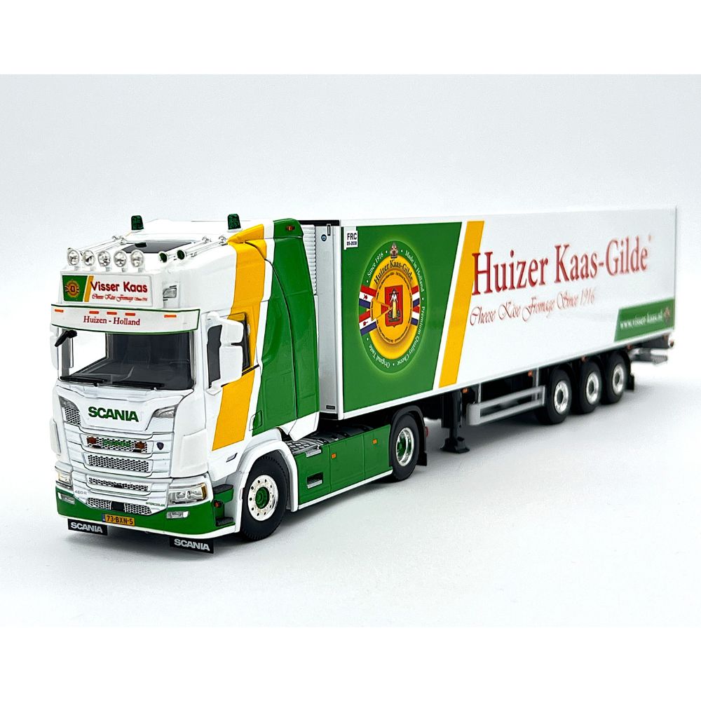 Scania R highline CR20H 4x2 reefer trailer- 3 axle Visser Kaas,WSI Truck Models