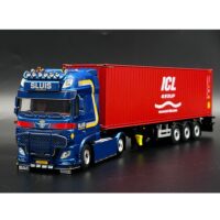 DAF XF SSC + trailer + 40ft container Sluis WSI Truck Models