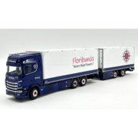 Scania S highline CS20H riged reefer truck 6x2 Floribunda WSI Truck Models