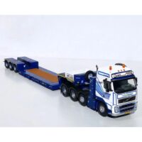 Volvo FH2 globetrotter 8x4 low loader trailer Van Wijgerden Transport WSI Truck Models