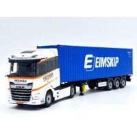 DAF XG MY25 4x2 flex container trailer + 40ft container Peeman WSI Truck Models