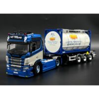 Scania R normal 30ft trailer+20ft tank container NC trans WSI Truck Models