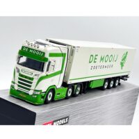 Scania S highline CS20H 6x2 twin steer reefer trailer De Mooij WSI Truck Models