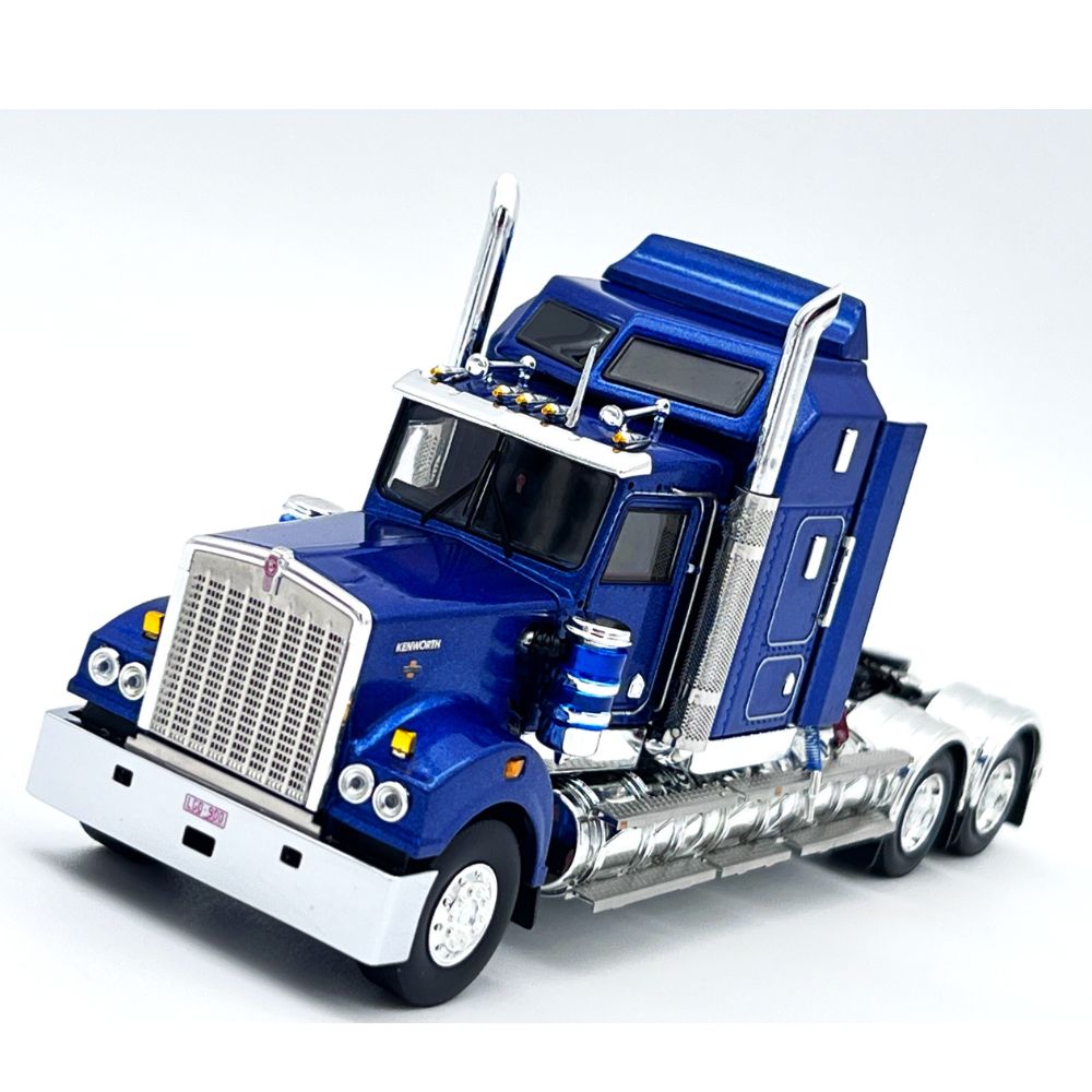 Kenworth T900 metallic blue WSIDrake Truck Models
