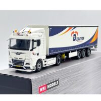 MAN TGX GM 4x2 tridec curtainside trailer Blijleven Transport WSI Truck Models
