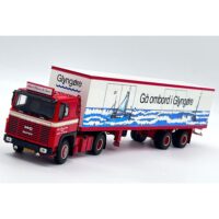 Scania 110 4x2 classic box trailer Alfred Pedersen WSI Truck Models
