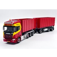 Scania R highline CR20H cable lift system (resin) 8x2 hooklift container + 2x 40M3 container A. Theunissen Wekerom B.V WSI Truck Models