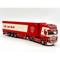Scania R5 topline 6x2 tag axle reefer trailer- 3 axle I.M. van Herk,WSI Truck Models