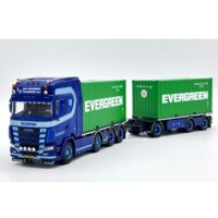 Scania frame truck combi +2x20ft container Van Wonderen Beesd BV WSI Truck Models