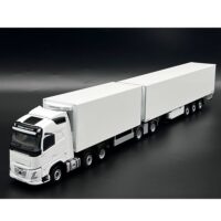 Volvo FH aero 6x2 road train (LZV dolly+reefer trailer) WSI Truck Models
