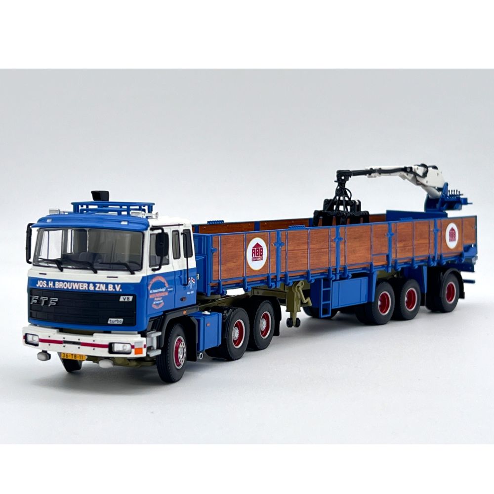 FTF FD serie 6×4 classic brick trailer Jos. H. Brouwer WSI Truck Models