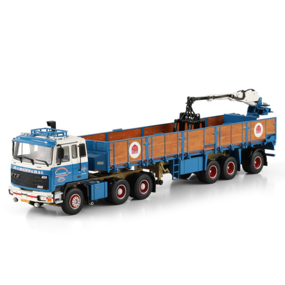 FTF FD serie 6x4 classic brick trailer Jos. H. Brouwer WSI Truck Models