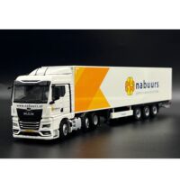 MAN TGX GM 6x2 twin steer box trailer Nabuurs WSI Truck Models