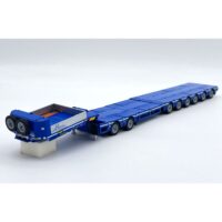 Nooteboom lowloader trailer 8 axle extendable Heuvel WSI Truck Models