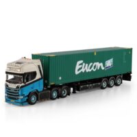 Scania R highline CR20H 6x2 twin steer flex container trailer BD Logistics WSI Truck Models