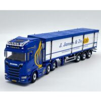 Scania S highline CS20H 6x2 belt trailer J. Jansen & Zonen WSI Truck Models